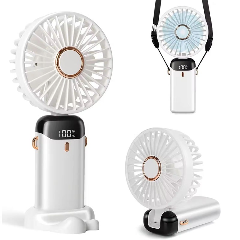 Portable Blender Usb Rechargeable - Mini ventilateur portable avec 5 vitesses,