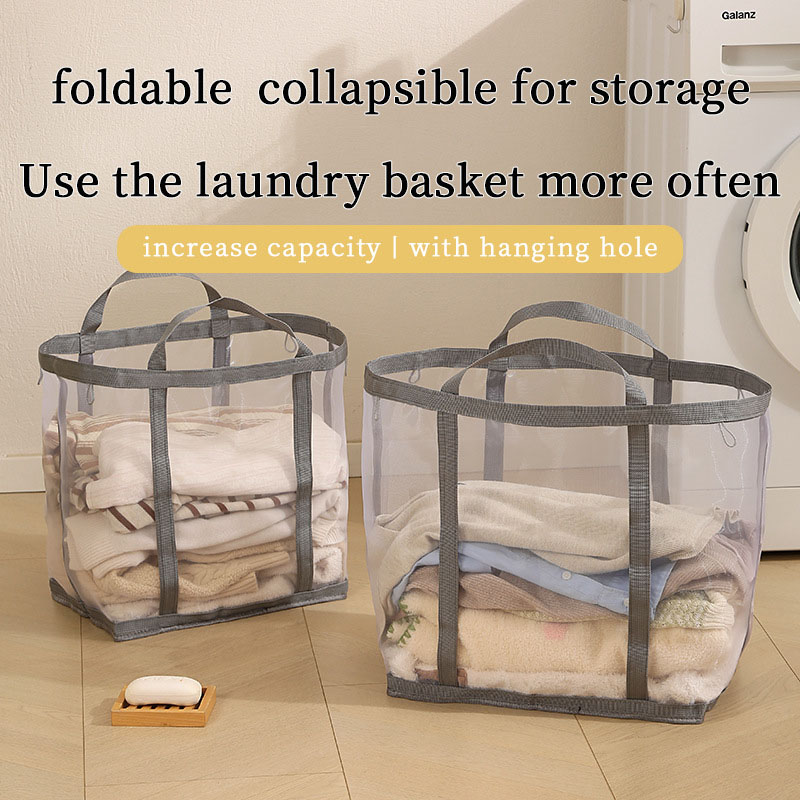 Laundry - Panier à linge en maille de