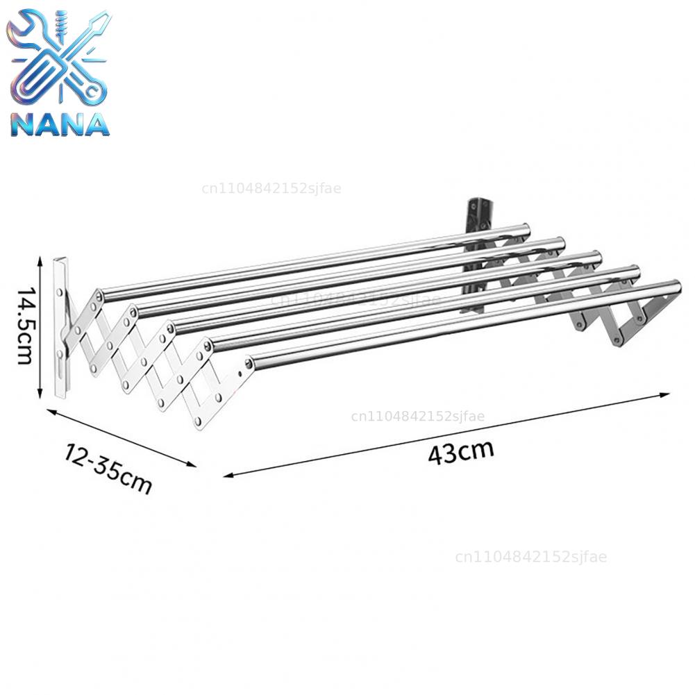 Laundry - Séchoir à linge mural polyvalent pliable