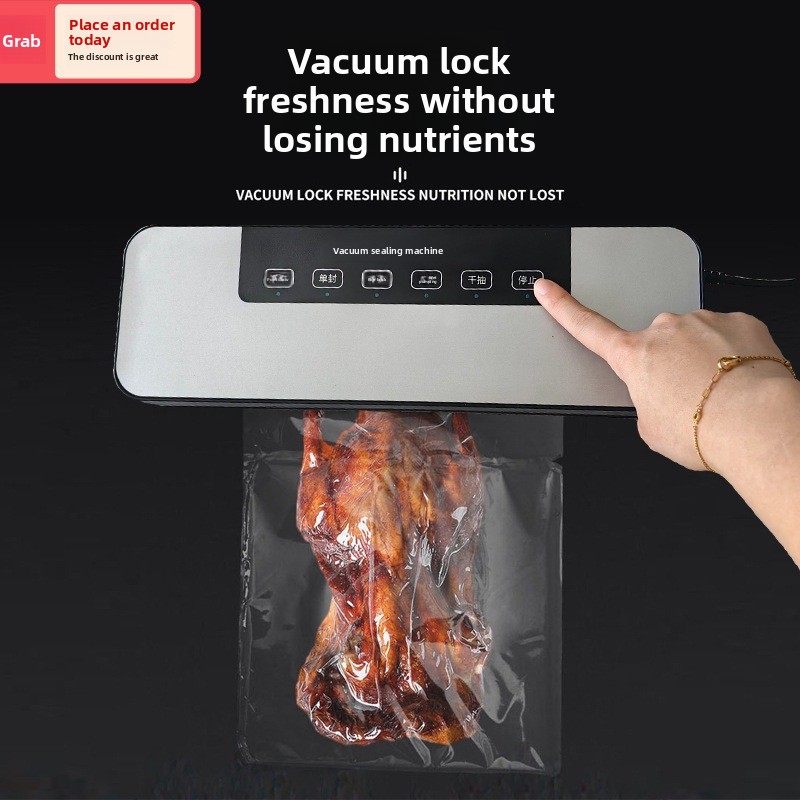 Food Vacuum Sealer Machine - Scellage sous vide, compresseur, emballage alimentaire