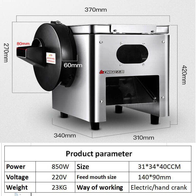 Vente directe usine – Machine  - Automatic Meat Slicer Home avis et prix