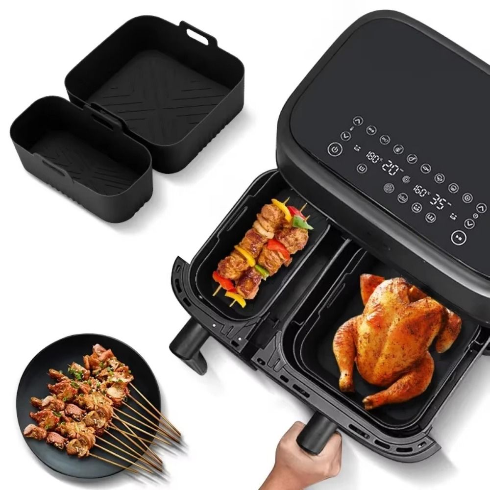Moule en silicone rectangulair - Air Fryer Silicone Pot Liner avis et prix