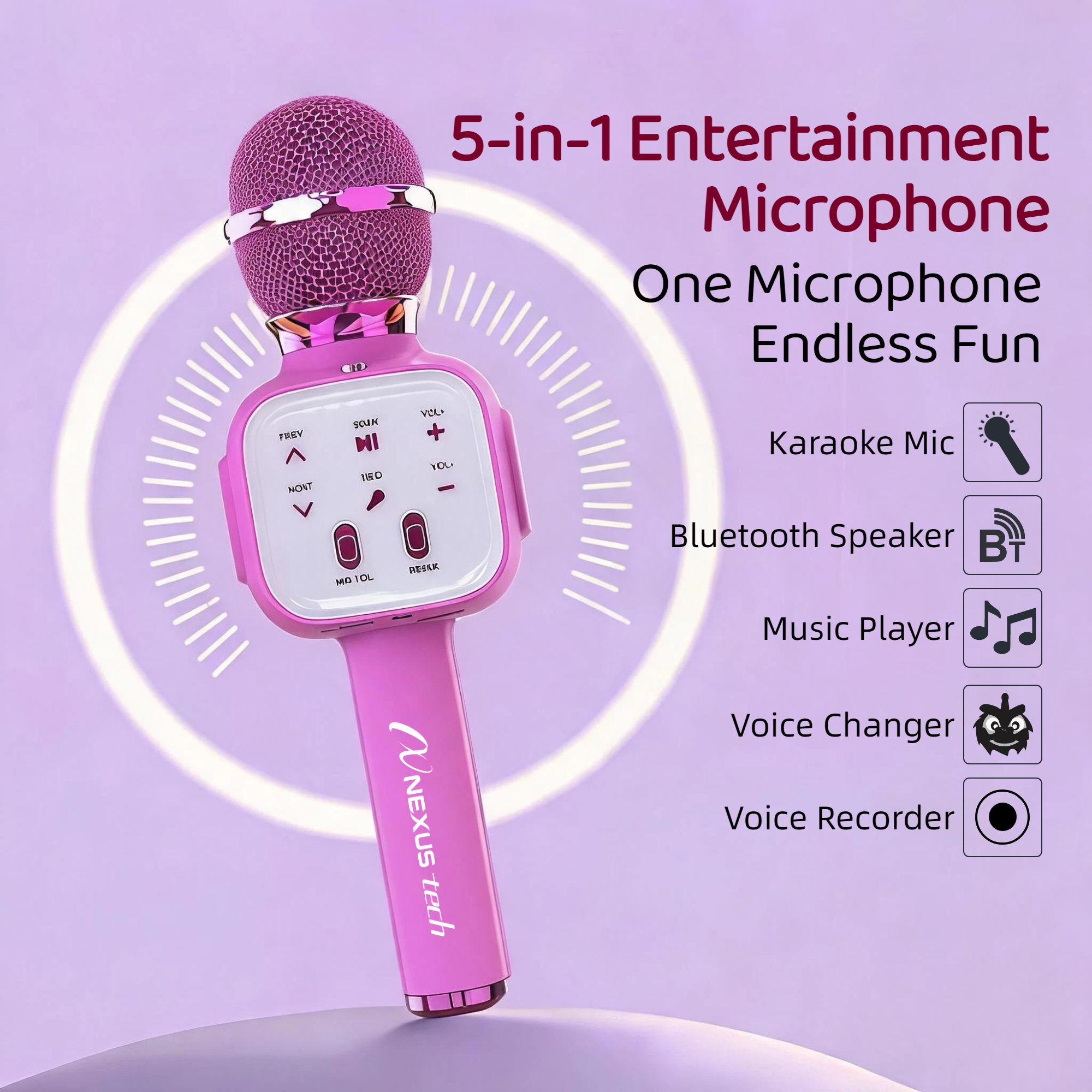 Microphone Karaoké Sans Fil Bl - Home Appliances avis et prix
