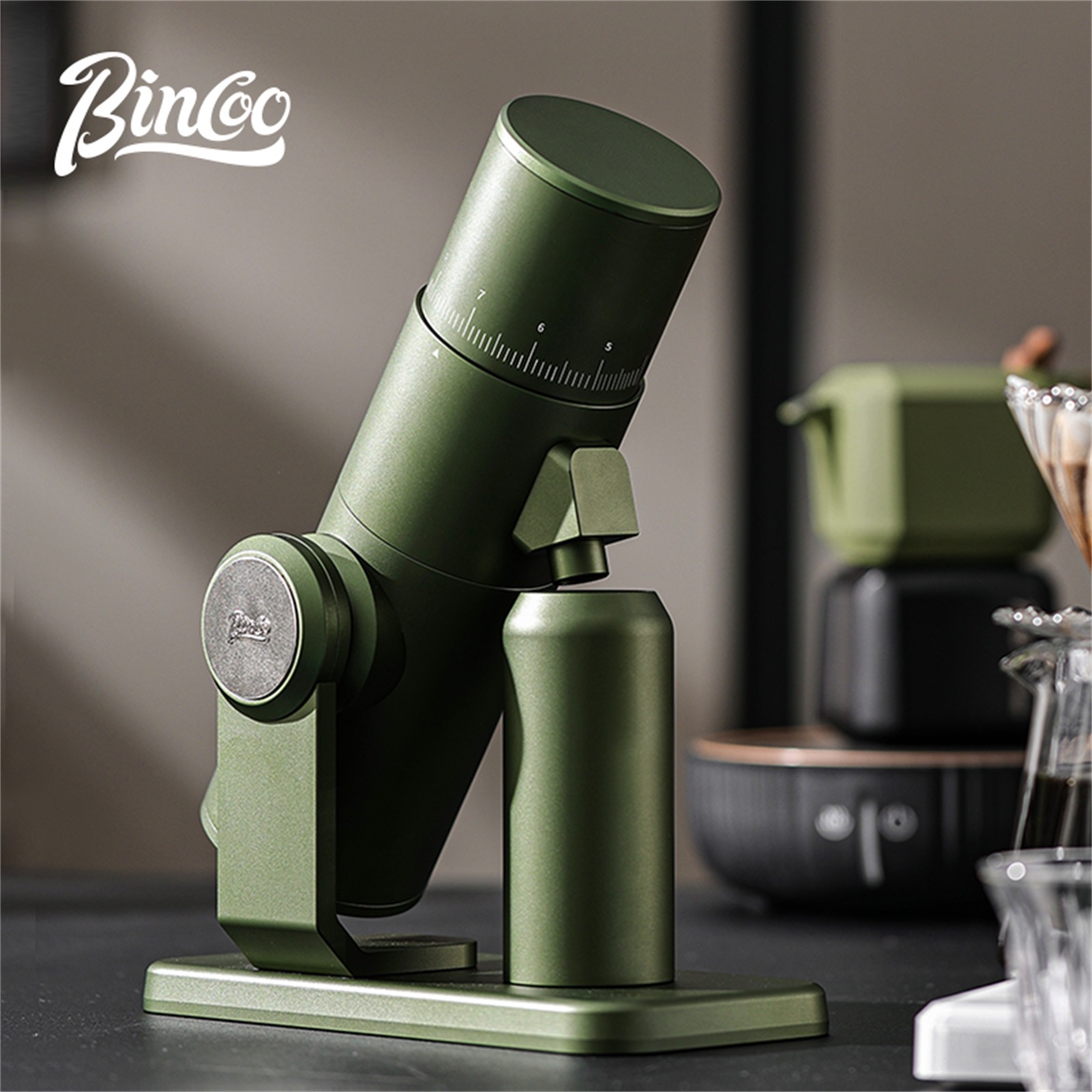 BINCOO professionnel Barista é - Coffee Bean Grinder Electric avis et prix
