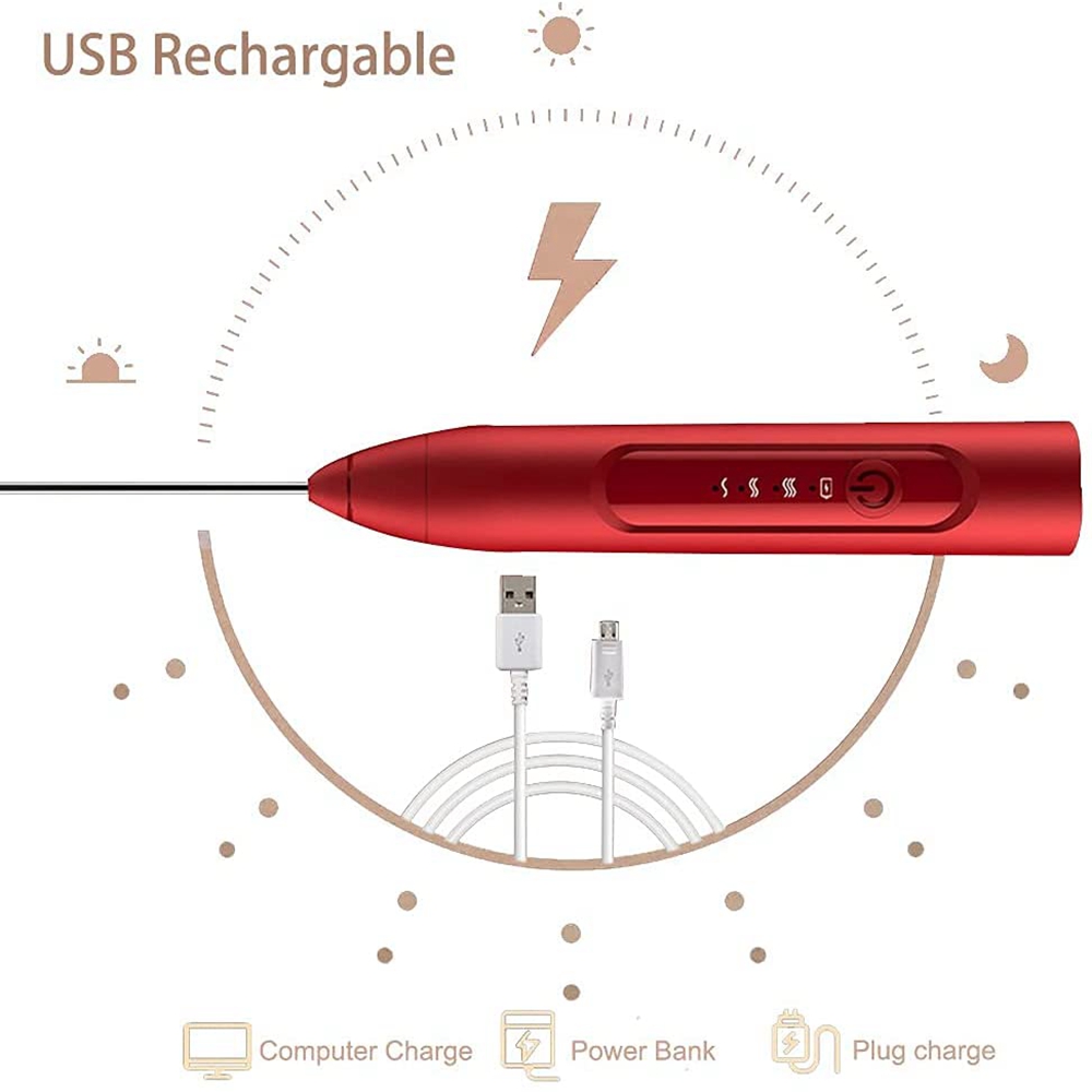 ABRE-Mousseur à lait électriqu - Electric Milk Frother Handheld avis et prix
