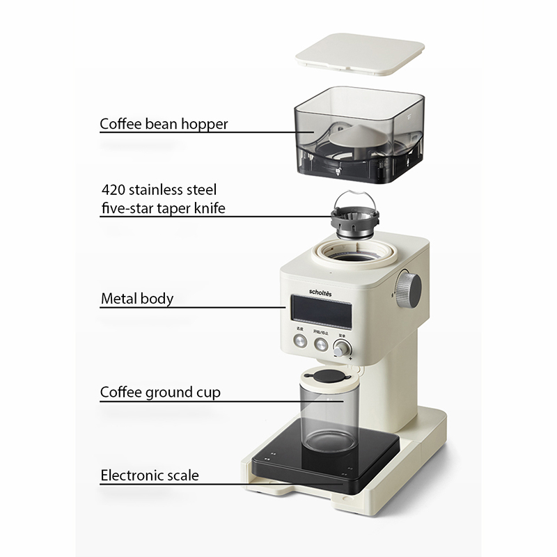 Moulin à café électrique, bavu - Coffee Bean Grinder Electric avis et prix