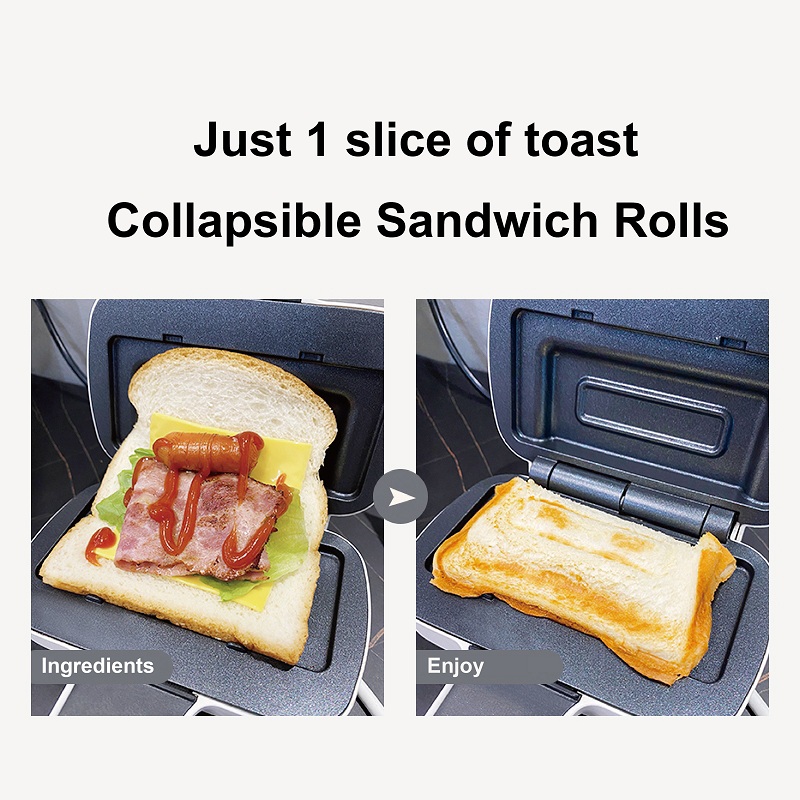 Machine à sandwich électrique  - Mini Waffle Maker Machine avis et prix
