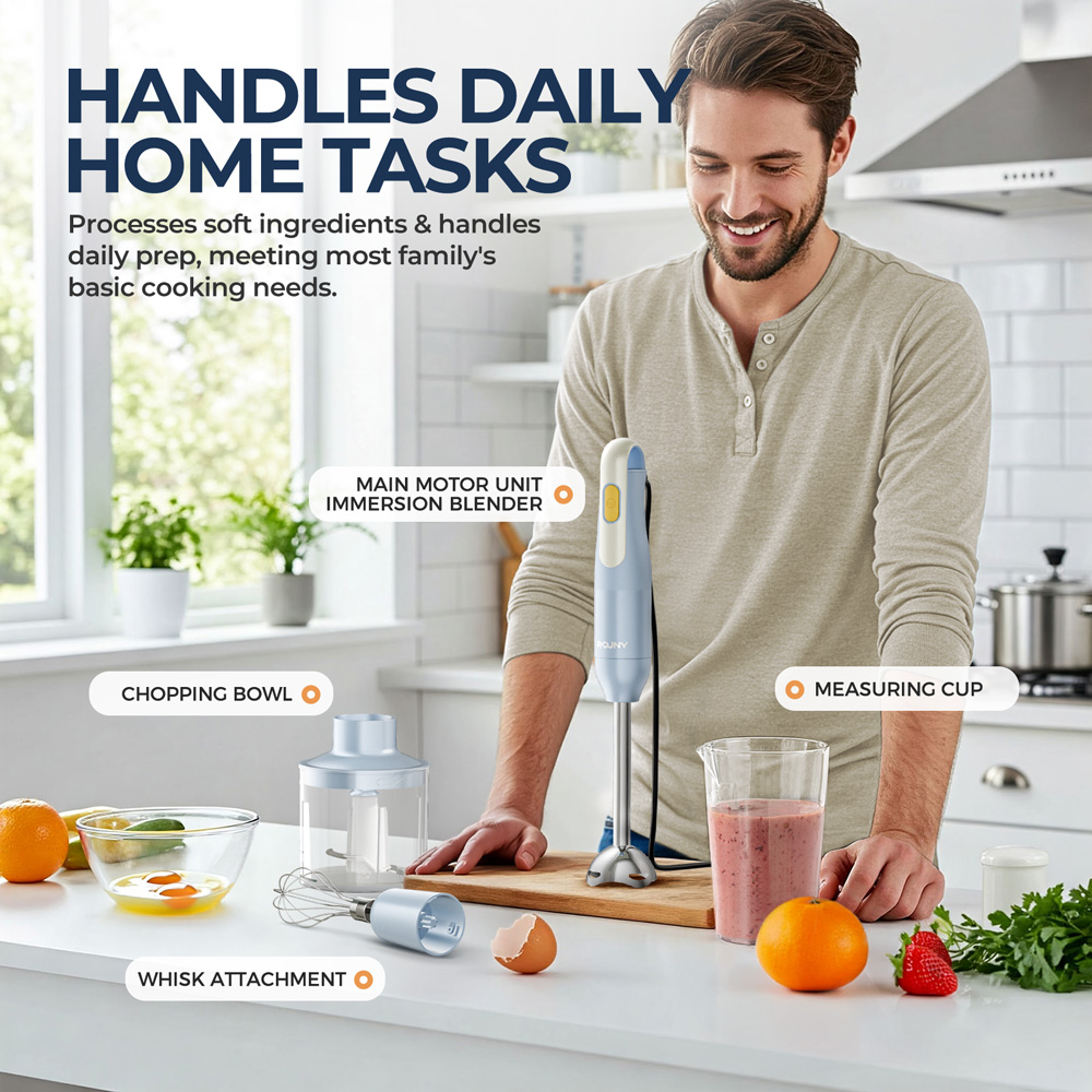 Ensemble de mélangeur à main 4 - Immersion Hand Blender Set avis et prix