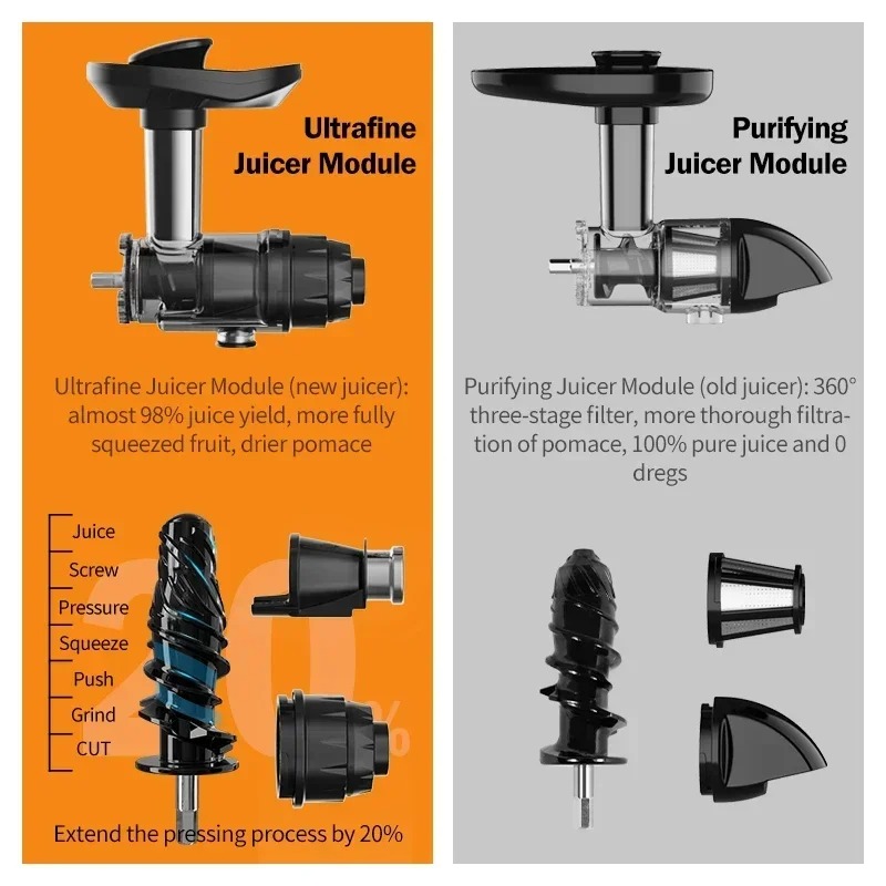 Extracteur de presse-agrumes l - Electric Slow Juicer Cold Press avis et prix